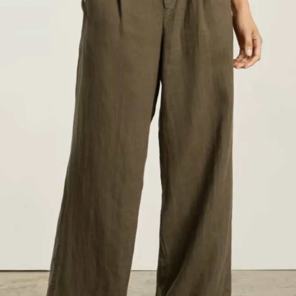 Everlane Linen Way-High Drape Pant